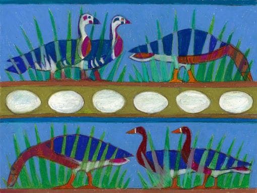 Six Geese-A-Laying