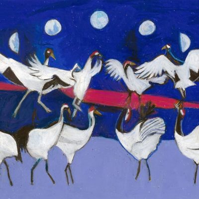 Nine Dancing Cranes