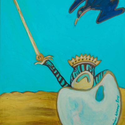 World Turtle: Ace of Swords  |  SOLD