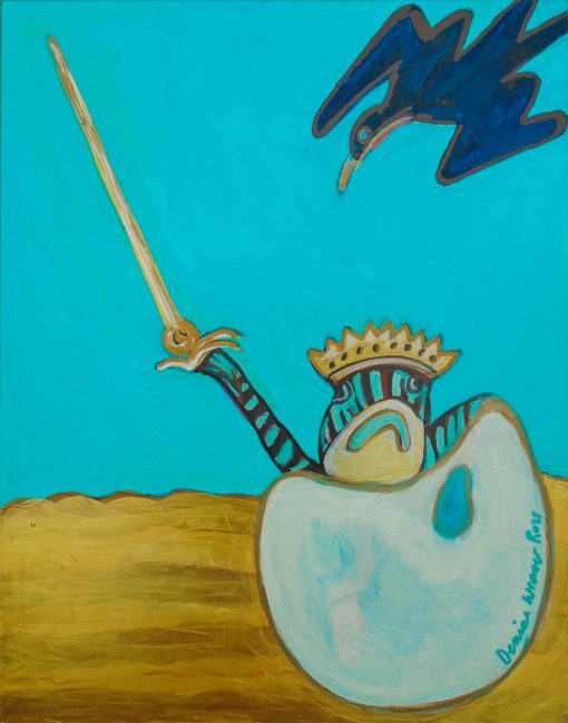 World Turtle: Ace of Swords  |  SOLD