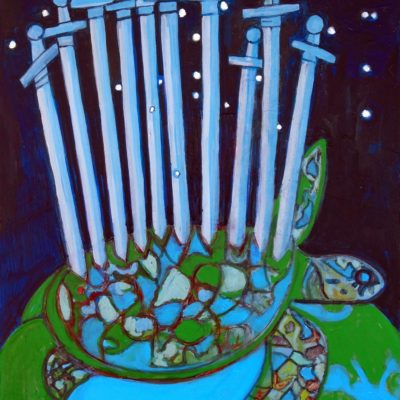 World Turtle: Ten of Swords