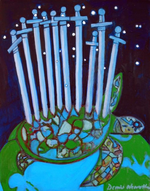 World Turtle: Ten of Swords
