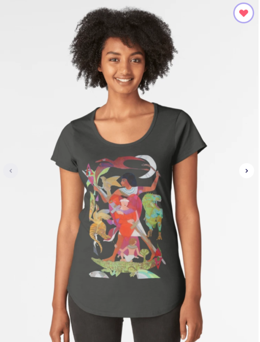 Ace of My Heart Premium Women's Scoop T-Shirt