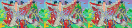 Elvis and the Three Bones Scarf