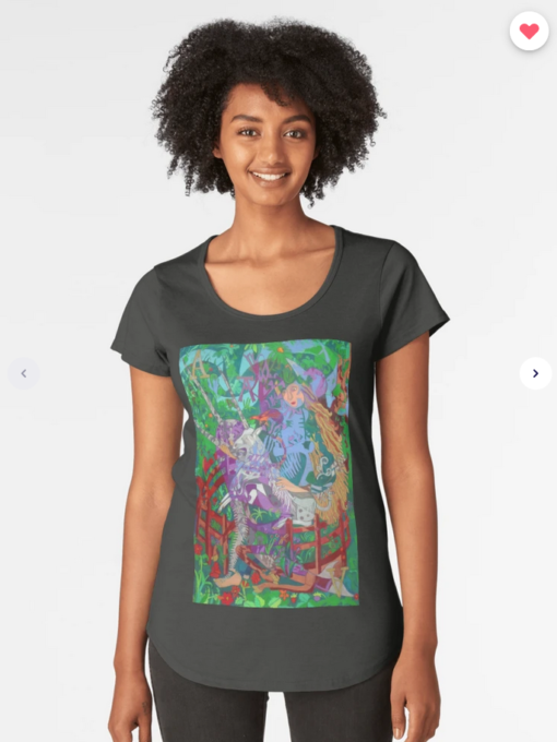 Archeology of the Unicorn Premium Women's Scoop T-Shirt