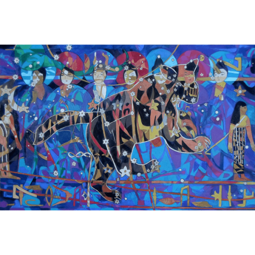 Seven Sages Watch Over the Great Bear in the Ancient Night