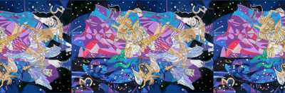 Three of Stars Scarf