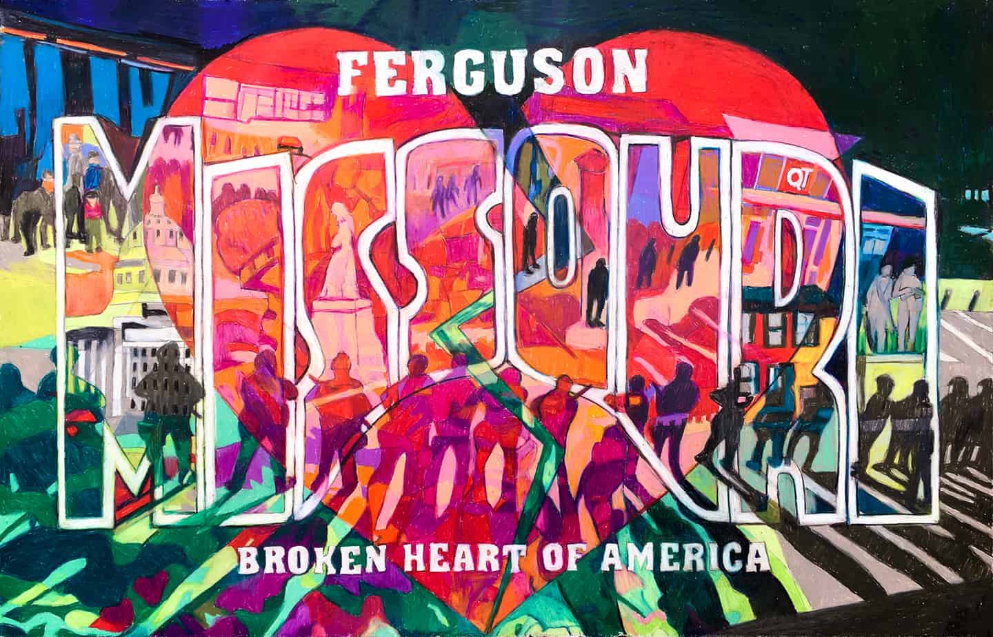 Ferguson MO-The Broken Heart of America